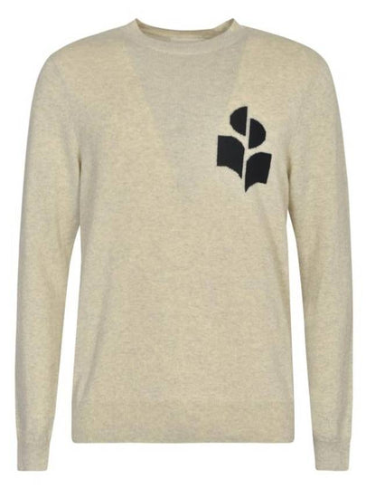 Men's Evans Logo Sweatshirt Light Grey - ISABEL MARANT - BALAAN 2