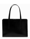 Re-Edition 1995 Medium Brushed Leather Hand Tote Bag Black - PRADA - BALAAN 4