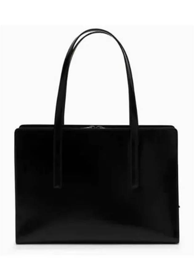 Re-Edition 1995 Medium Brushed Leather Hand Tote Bag Black - PRADA - BALAAN 4