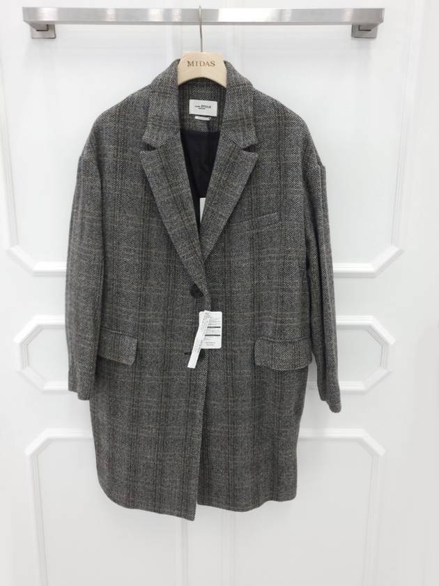 Isabel Marant herringbone wool coat 34 - ISABEL MARANT - BALAAN 1