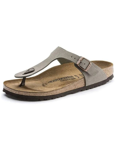 Gizeh Stone Flip Flops Grey - BIRKENSTOCK - BALAAN 2