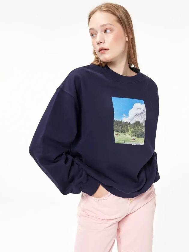 GRINDELWALD SWEATSHIRT NAVY - ASCENTCITY - BALAAN 9