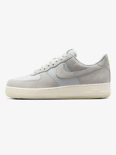 Air Force 1 07 LV8 M Light Smoke Gray Metallic Gold Pale Ivory FZ5222 001 - NIKE - BALAAN 1