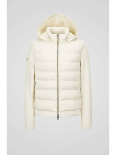 Ceprano W Light Cream Women s Down Jacket - DUVETICA - BALAAN 1