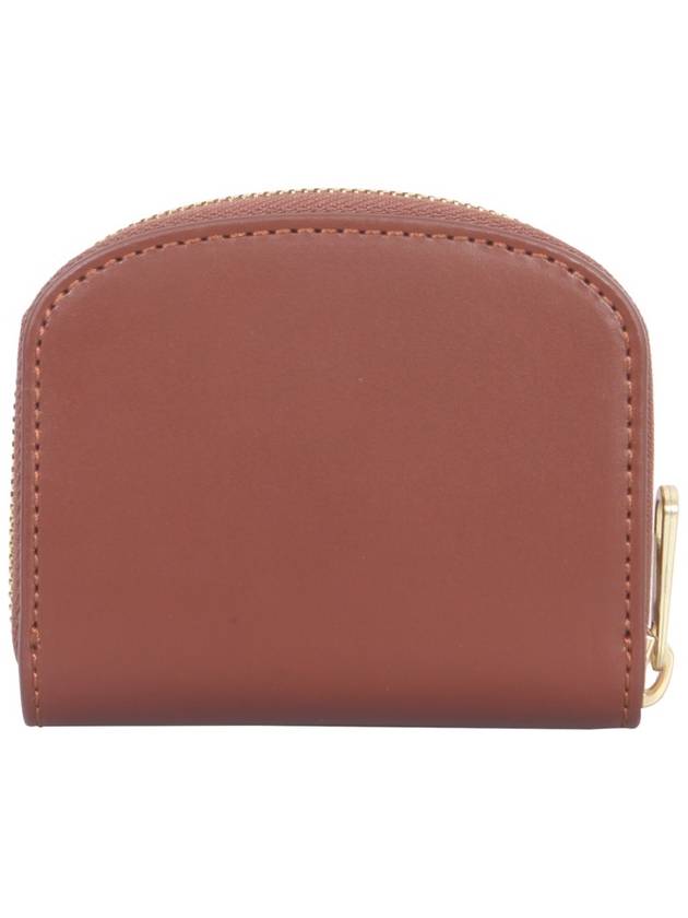 Half Moon Card Coin Wallet Brown - A.P.C. - BALAAN 3