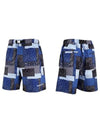 Golf Men s Paisley Belt Shorts Blue - HENRY STUART - BALAAN 3