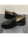 Lightweight Sole Penny Loafer Black - THOM BROWNE - BALAAN.