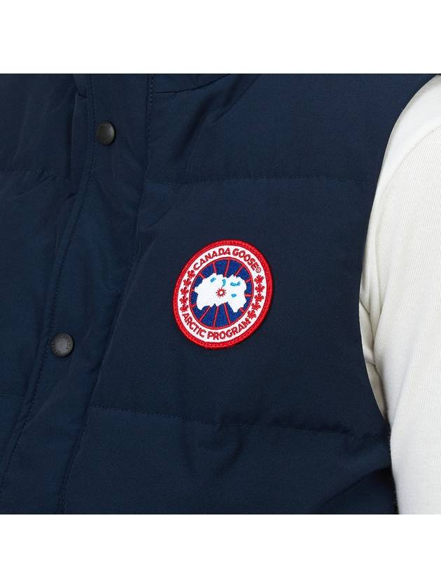 Freestyle Crew Vest Blue - CANADA GOOSE - BALAAN 8