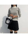 Half-necked side button striped soft women’s golf knit golf wear - LOLOALLOY - BALAAN 4