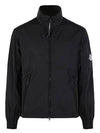 Chrome R Lens Wappen Nylon Zip-up Jacket Black - CP COMPANY - BALAAN 2