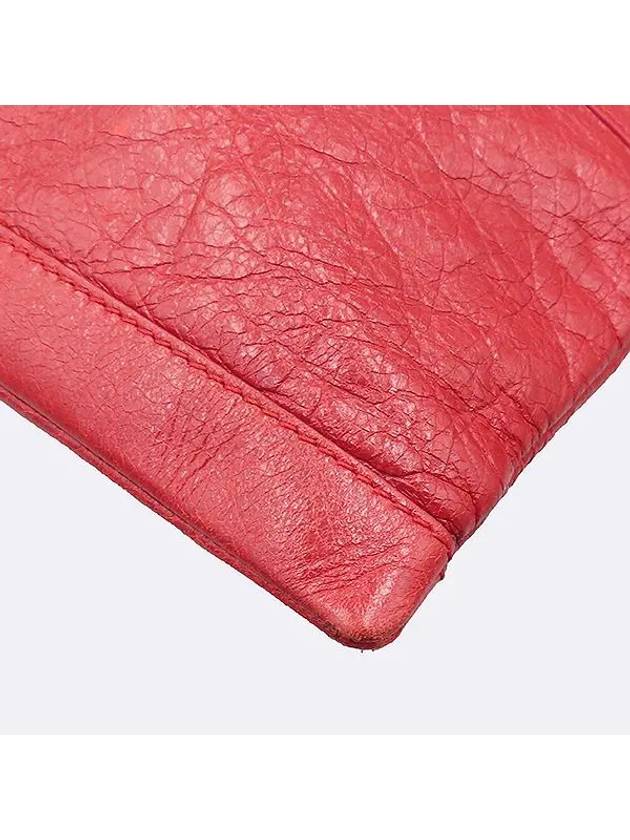 273022 Red color PORTE DOUMENTS clip clutch bag - BALENCIAGA - BALAAN 4