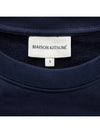 Fox Head Patch Regular Sweatshirt Ink Blue - MAISON KITSUNE - BALAAN 3