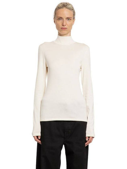 Rib Turtleneck Cream - LEMAIRE - BALAAN 2