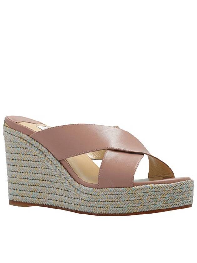 Jimmy Choo Dovina 100 Wedge Espadrille Sandals Brand Size 38 US Size 8 - JIMMY CHOO - BALAAN 2