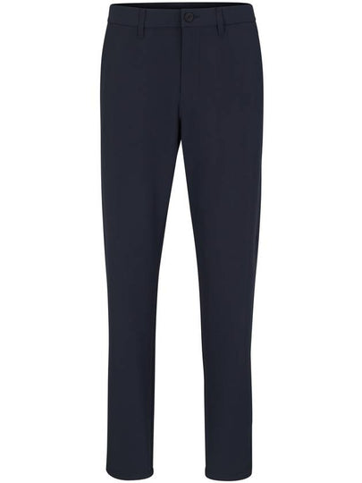 Commuter Stretch Slim Fit Straight Pants Navy - HUGO BOSS - BALAAN 2