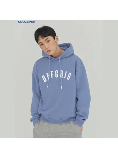 Overfit Pullover Hood Blue - OFFGRID - BALAAN 1