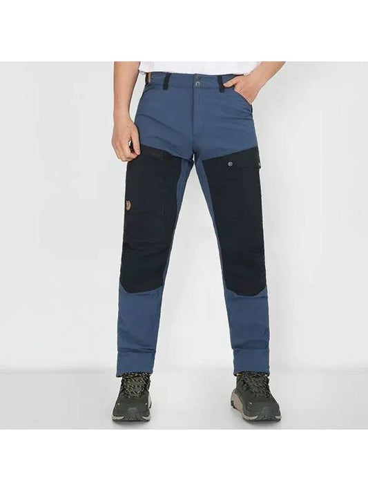Men's outdoor long pants, hiking pants, Abisco Midsummer Trousers Regular 81152R 534 555 - FJALL RAVEN - BALAAN 1