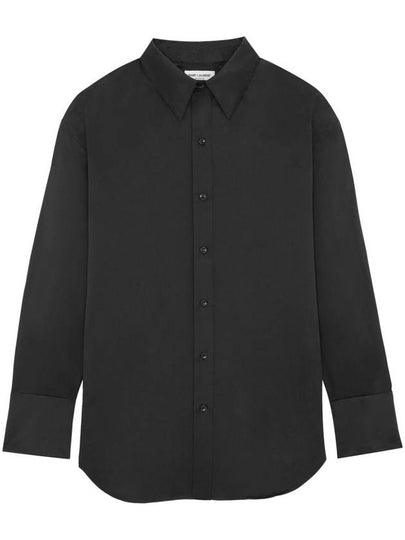 Long Sleeve Shirt 788143Y015O 1000 Black - SAINT LAURENT - BALAAN 2