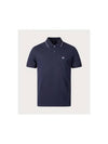 Stretch Piquet Regular Striped Collar Polo Shirt Navy - CP COMPANY - BALAAN 2