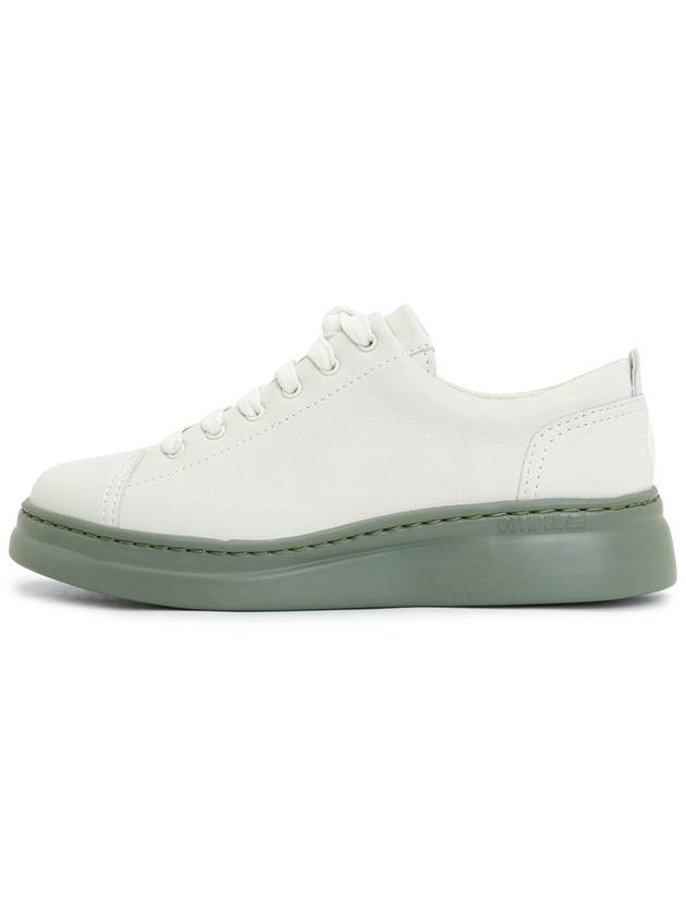 Runner Up Non Dyed Leather Low Top Sneakers White - CAMPER - BALAAN 5