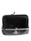 RFID Nappa Leather Coin Wallet Black - VIVIENNE WESTWOOD - BALAAN 3