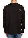 Shadow Project Cotton Jersey Long Sleeve T-Shirt Black - STONE ISLAND - BALAAN 5