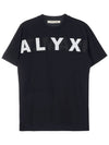 Invert Logo Short Sleeve T-shirt Black - 1017 ALYX 9SM - BALAAN 11