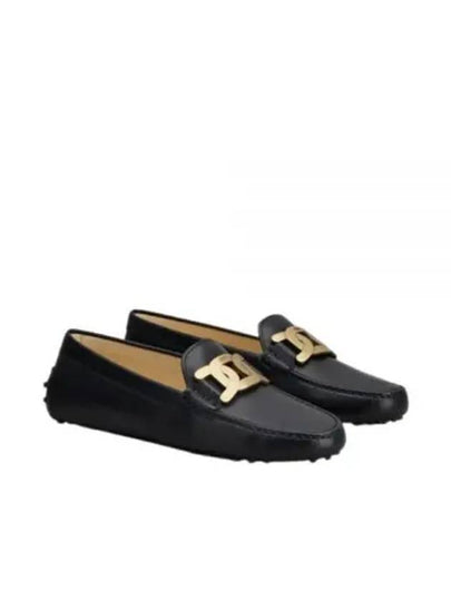 Women's Kate Gommino Leather Driving Shoes Black - TOD'S - BALAAN 2