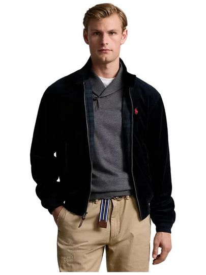 Men s Corduroy Barracuda Jacket Navy 710919200004 - POLO RALPH LAUREN - BALAAN 2