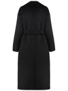 MANUELE Belted wool coat black 2429016123 006 - MAX MARA - BALAAN 3