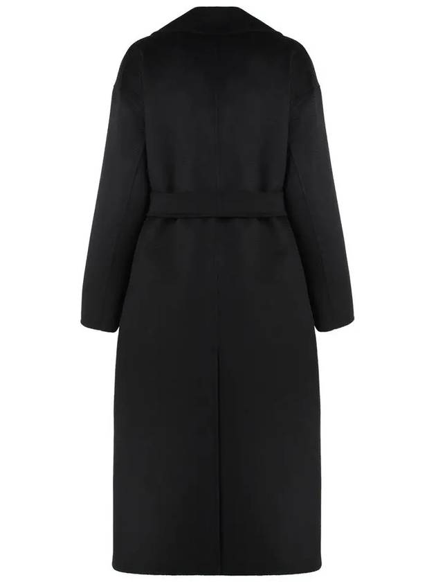 MANUELE Belted wool coat black 2429016123 006 - MAX MARA - BALAAN 3