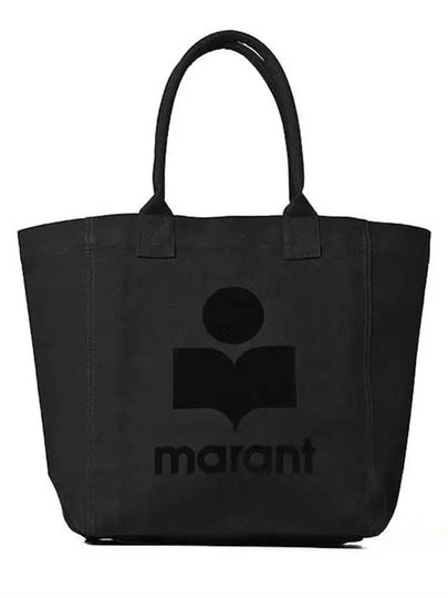 Yenky Logo Tote Bag Black - ISABEL MARANT - BALAAN 2