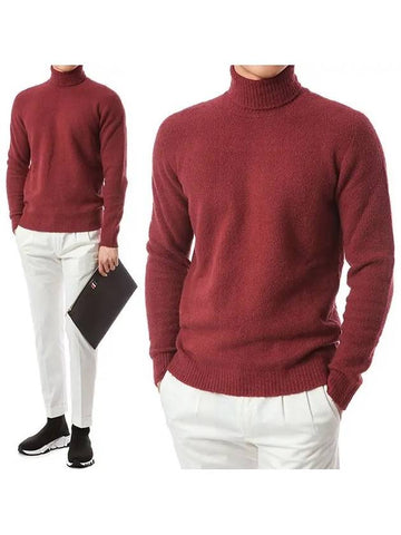 Soft Boucle Turtleneck Knit RD45003 38 - ROBERTO COLLINA - BALAAN 1