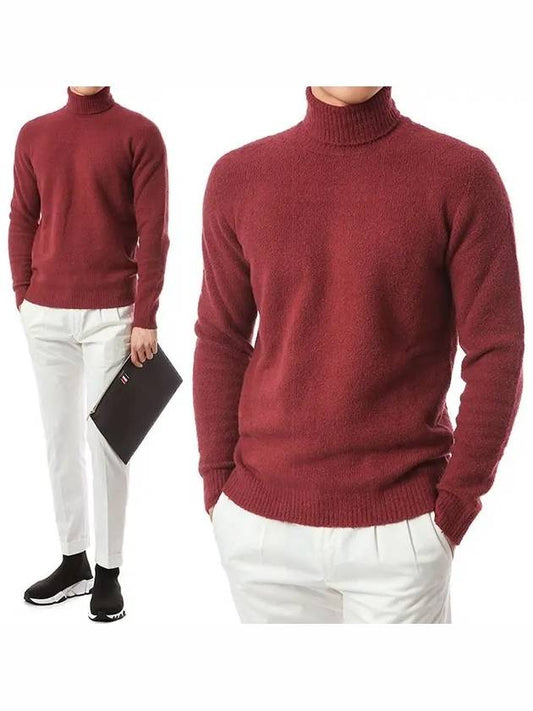 Soft Boucle Turtleneck Knit RD45003 38 - ROBERTO COLLINA - BALAAN 1