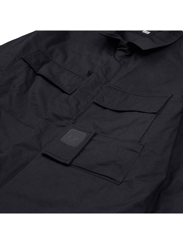 Men's Metropolis Long Sleeve Shirt Black - CP COMPANY - BALAAN 10