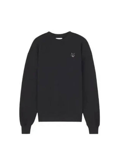 Bold Fox Head Patch Comfort Sweatshirt Black - MAISON KITSUNE - BALAAN 2