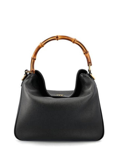 Diana Medium Shoulder Bag Black - GUCCI - BALAAN 2