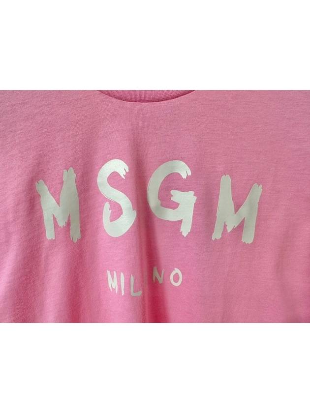 Kids T Shirt F4MSJUTH290 Pink 6 14A - MSGM - BALAAN 2