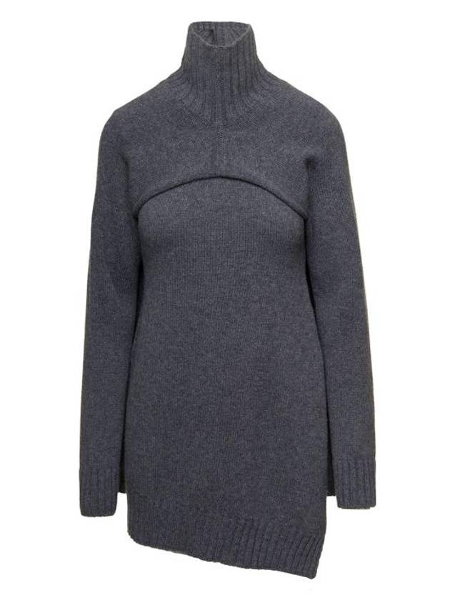 Sweater J02GP0141J14513035 Gray - JIL SANDER - BALAAN 1