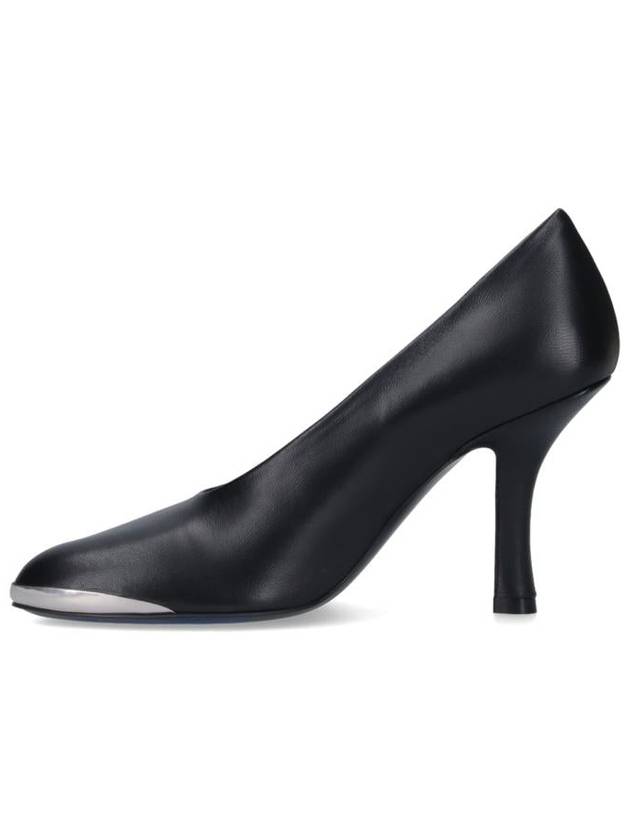 Duck Leather Pumps Black - BURBERRY - BALAAN 4