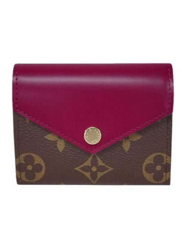 Zoe Monogram Half Wallet Red - LOUIS VUITTON - BALAAN 1