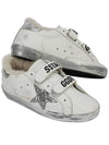 Old School Glitter Low Top Sneakers Silver White - GOLDEN GOOSE - BALAAN 2