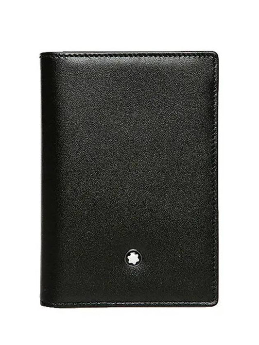 Meisterstuck Business Card Holder With Gusset Black - MONTBLANC - BALAAN 1