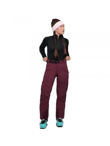 BLACK DIAMOND Dawn Patrol Pants WOMENS - BLACK & BROWN - BALAAN 1