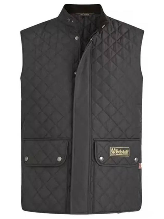 Logo Quilted Vest Black - BELSTAFF - BALAAN 2