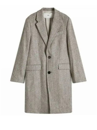 Herringbone Single Coat Grey - AMI - BALAAN 2