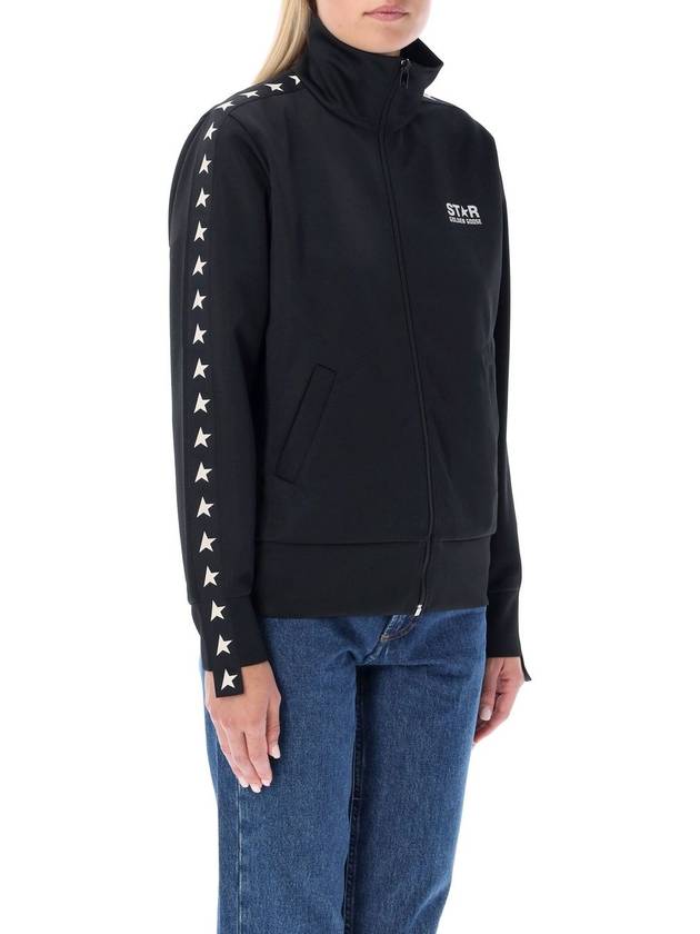 Star Logo Track Jacket Black - GOLDEN GOOSE - BALAAN 4