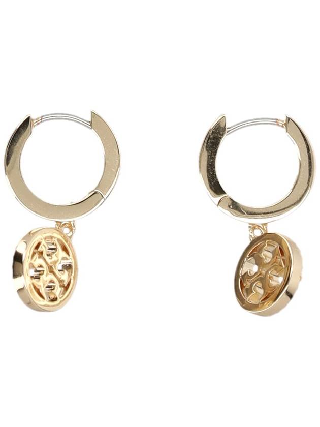 Miller Pave Hoop Earrings Gold - TORY BURCH - BALAAN 3