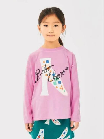 Magic Shoe Long Sleeve T Shirt B224AC023 Italian Kids - BOBO CHOSES - BALAAN 1