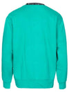 Acne Neck Logo Overfit Brushed Sweatshirt Fun Green BI0078 - ACNE STUDIOS - BALAAN 2